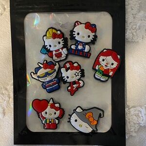 Hello kitty croc charms